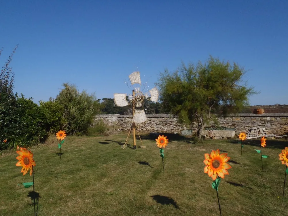Eolienne végétale et musicale