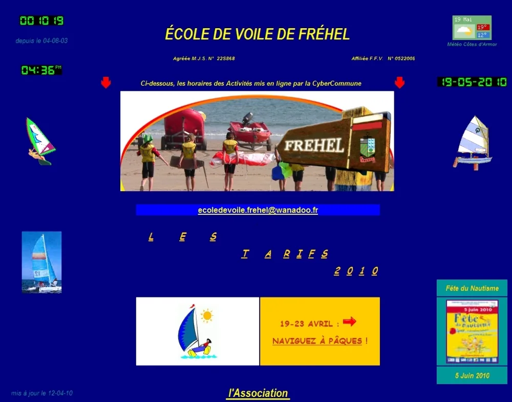 Ecole de Voile de Fréhel à Fréhel, Côtes-d'Armor (22)