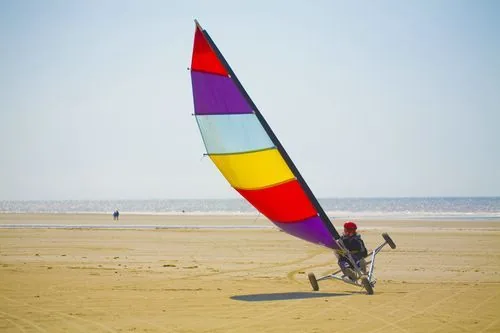 Ecole de Char à voile à Camiers, Pas-de-Calais (62)