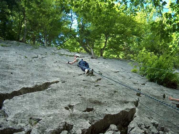 Ecole d'Escalade à Les Rousses, Jura (39)