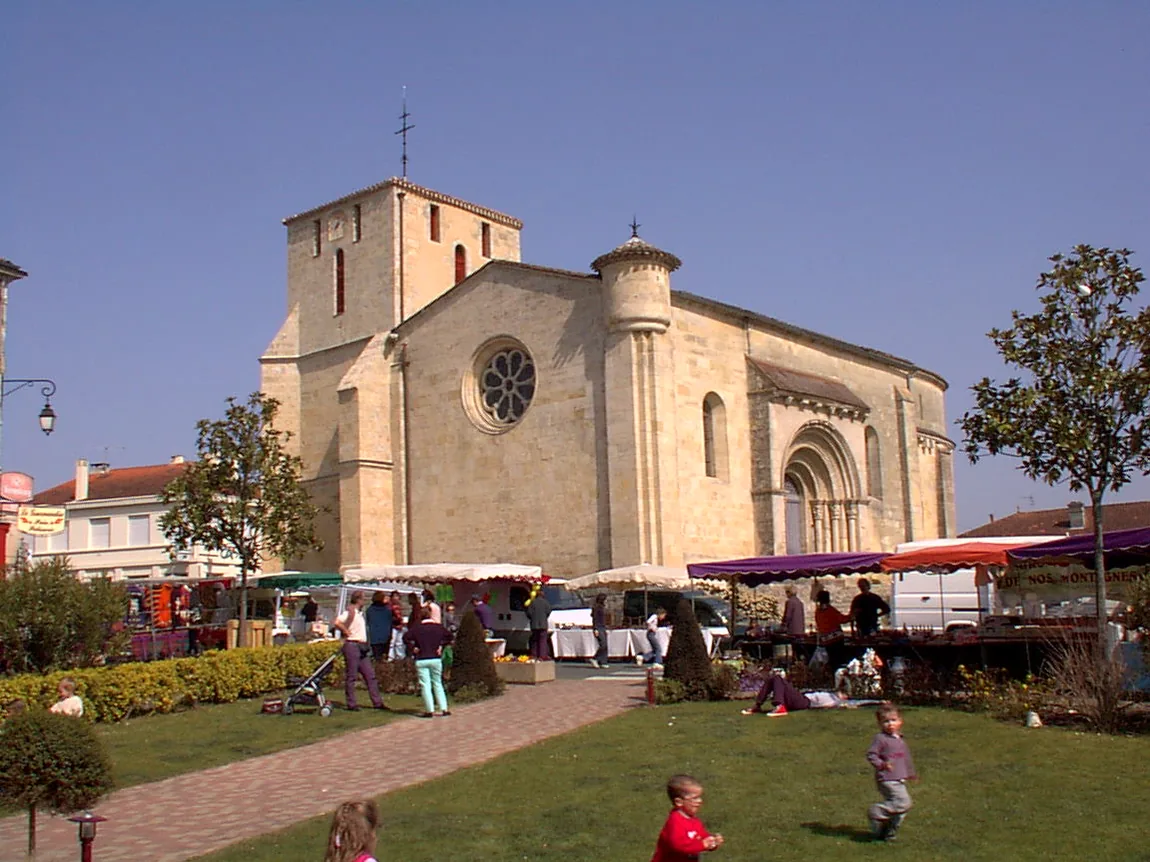 Église Saint-Romain de Targon à Targon, Gironde (33)