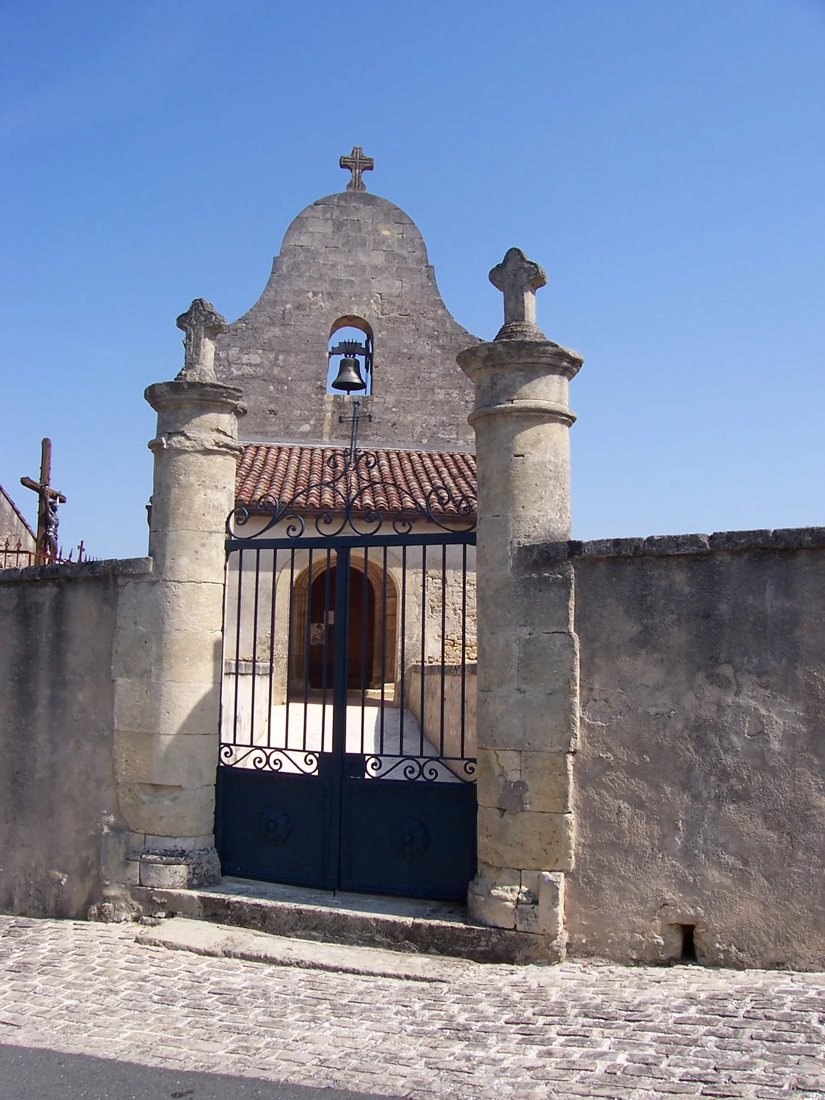 Église Templière de Saint-Genis du Bois à Saint-Genis-du-Bois, Gironde (33)