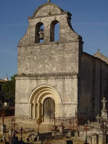 Église d'Espessas à Aubie-et-Espessas, Gironde (33)