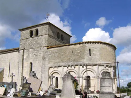 Église Saint-Pierre de Lalande de Fronsac à La Lande-de-Fronsac, Gironde (33)