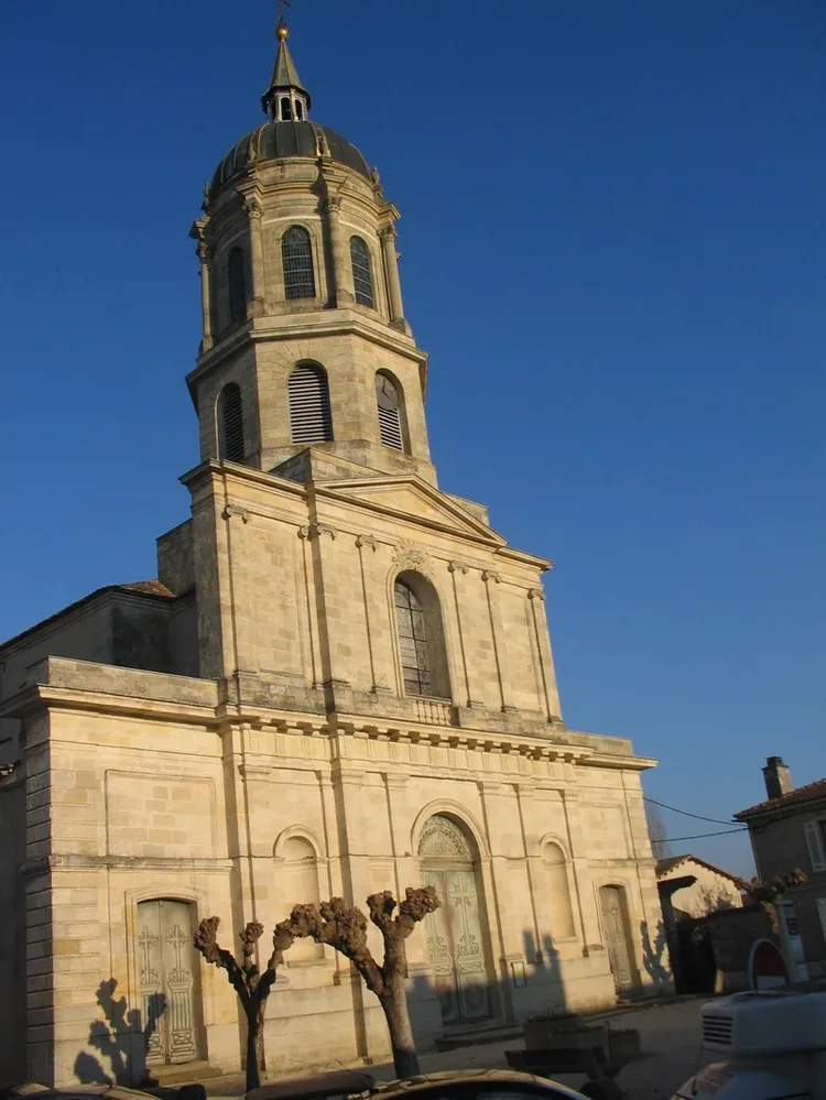 Église Saint-Vincent de Preignac à Preignac, Gironde (33)