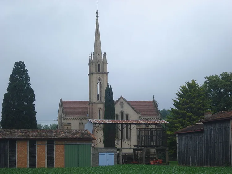 Église de Floudès à Floudès, Gironde (33)