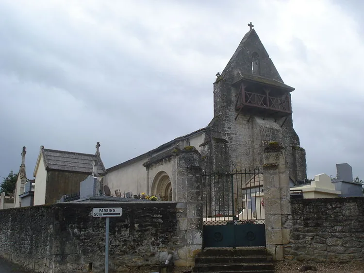 Église de Saint-Hilaire-De-La-Noaille à Saint-Hilaire-de-la-Noaille, Gironde (33)