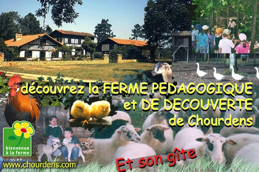 Ferme Pédagogique et de Découverte de Chourdens à Uchacq-et-Parentis, Landes (40)