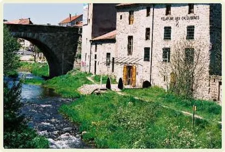 Filature des Calquieres à Langogne, Lozère (48)