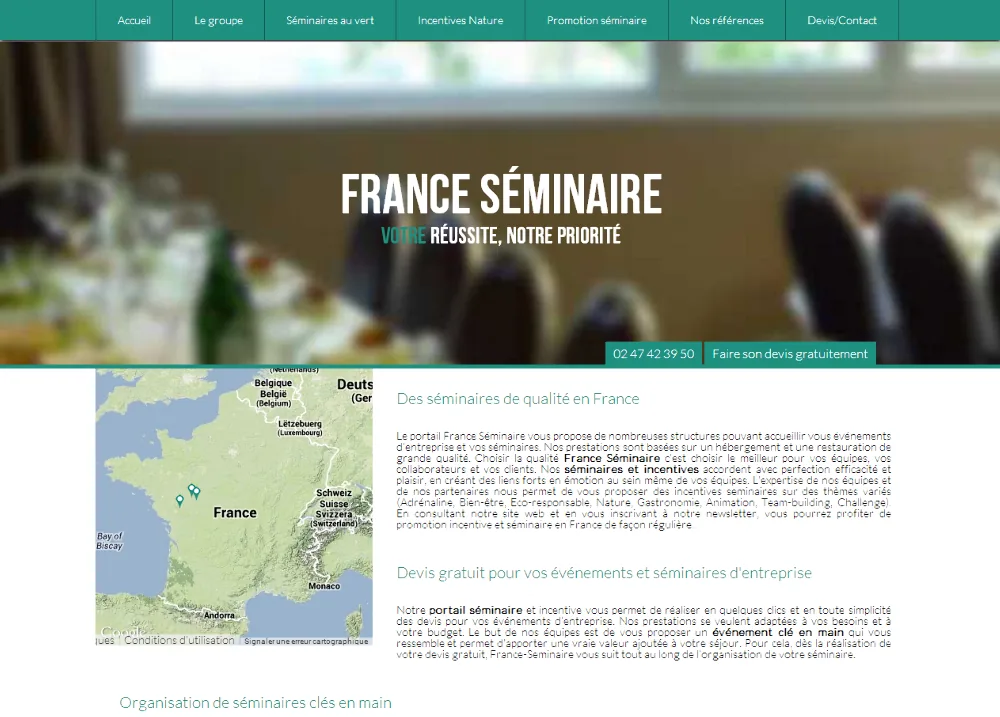 France Séminaire à Saint-Cyr-sur-Loire, Indre-et-Loire (37)