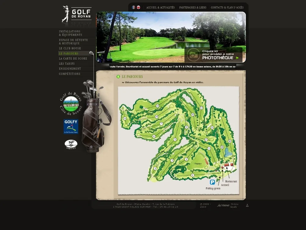 Golf de Royan à Saint-Palais-sur-Mer, Charente-Maritime (17)