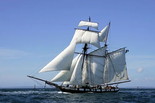 Goélette La Recouvrance à Brest, Finistère (29)