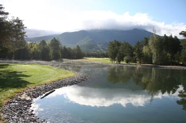 Golf du Bois Chenu à Barcelonnette, Alpes-de-Haute-Provence (04)
