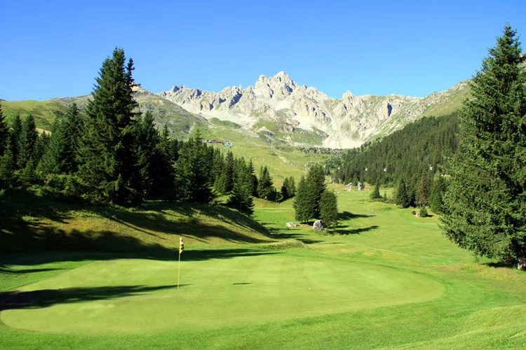 Golf de Courchevel à Saint-Bon-Tarentaise, Savoie (73)