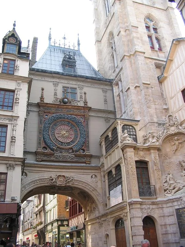 Gros Horloge et Beffroi à Rouen, Seine-Maritime (76)