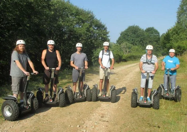 Gyropode Segway avec Karen et Pierre Gambaladons à La Bresse, Vosges (88)