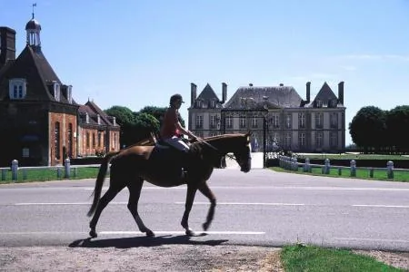 Haras National du Pin à Le Pin-au-Haras, Orne (61)