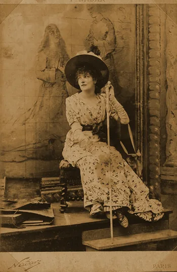 Hommage À Sarah Bernhardt à Andernos-les-Bains, Gironde (33)