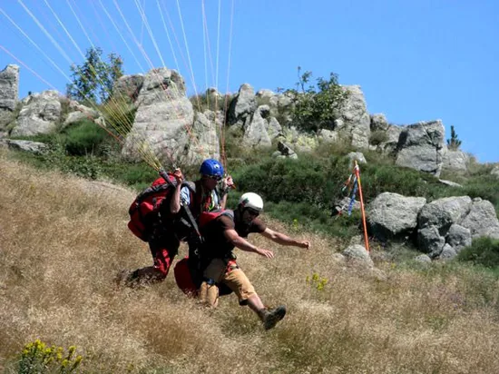 Initiation et perfectionnement au parapente à Saint-Mélany, Ardèche (07)
