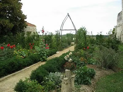 Jardins du château de la Motte à Usseau, Vienne (86)