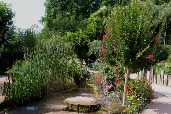 Jardin des fontaines pétrifiantes à La Sône, Isère (38)