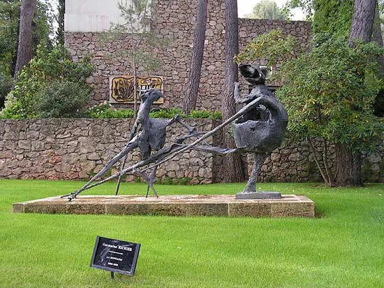 Jardins de la Fondation Maeght à Saint-Paul, Alpes-Maritimes (06)