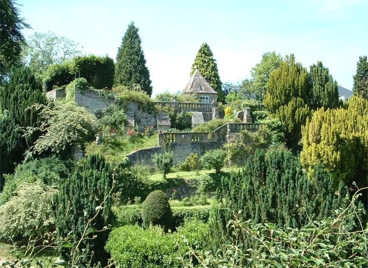 Jardin Henri le Sidaner à Gerberoy à Gerberoy, Oise (60)