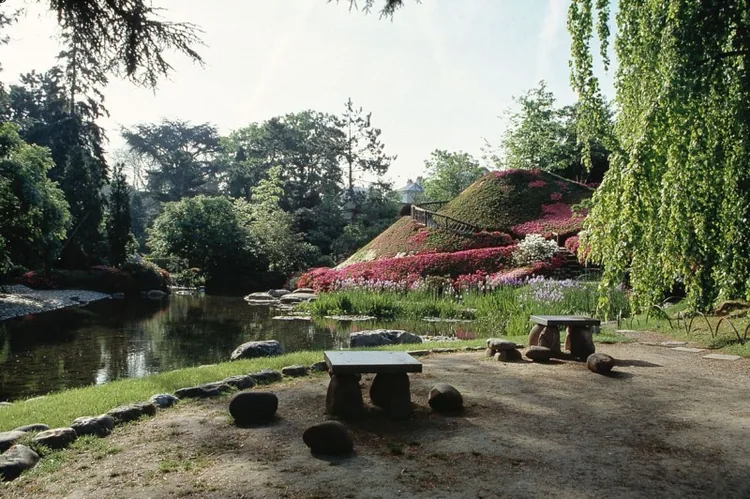 Jardins du musée Albert-Kahn à Boulogne-Billancourt, Hauts-de-Seine (92)
