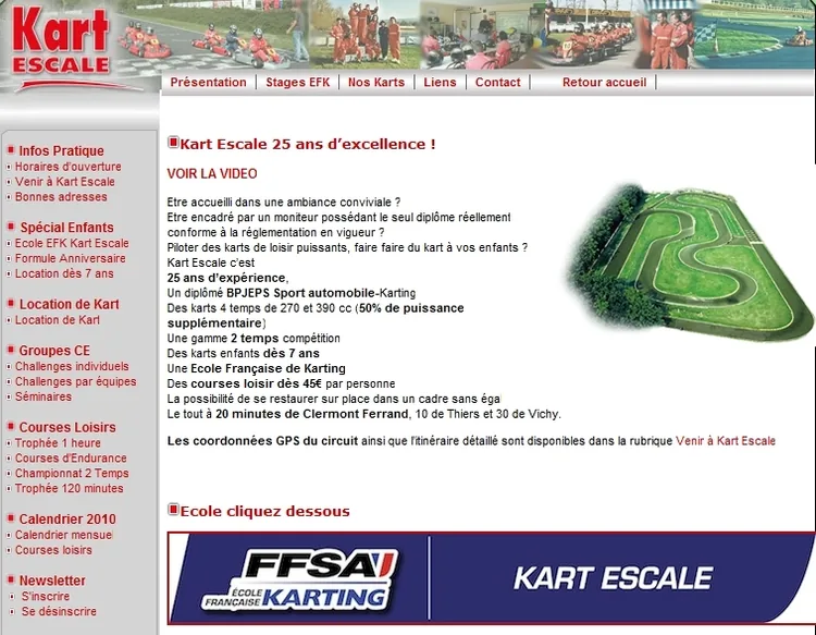 Kart Escale à Bort-l'Étang, Puy-de-Dôme (63)