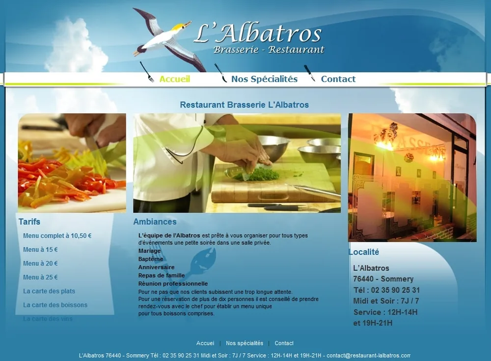 L'Albatros à Sommery, Seine-Maritime (76)