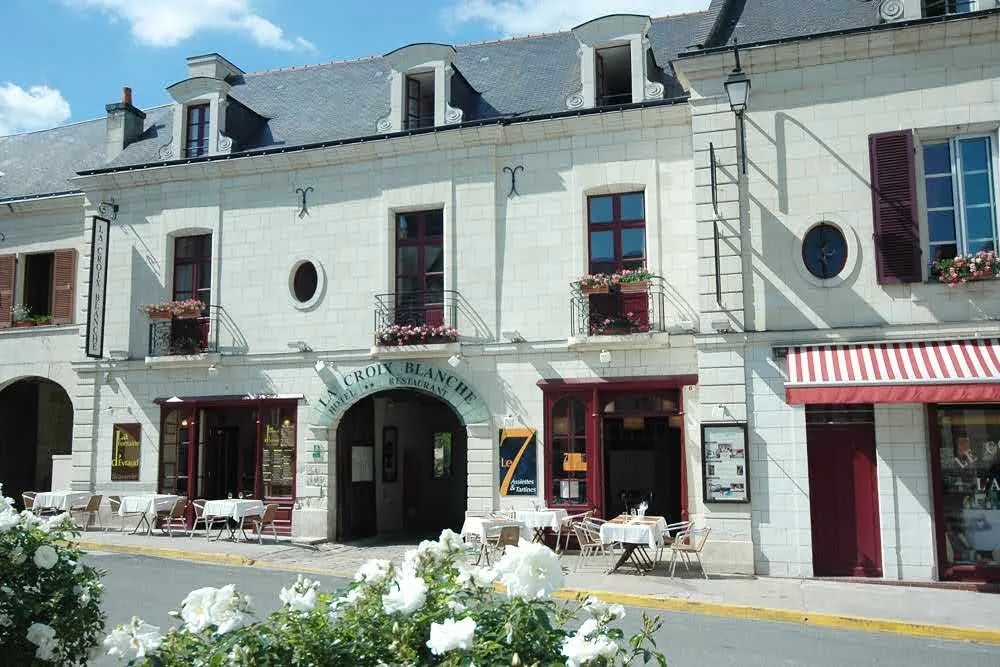 L'Hostellerie La Croix Blanche à Fontevraud-l'Abbaye, Maine-et-Loire (49)