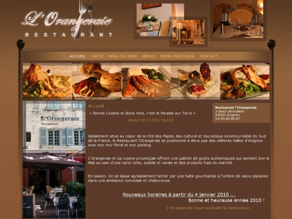 L ORANGERAIE en Avignon, Vaucluse (84)