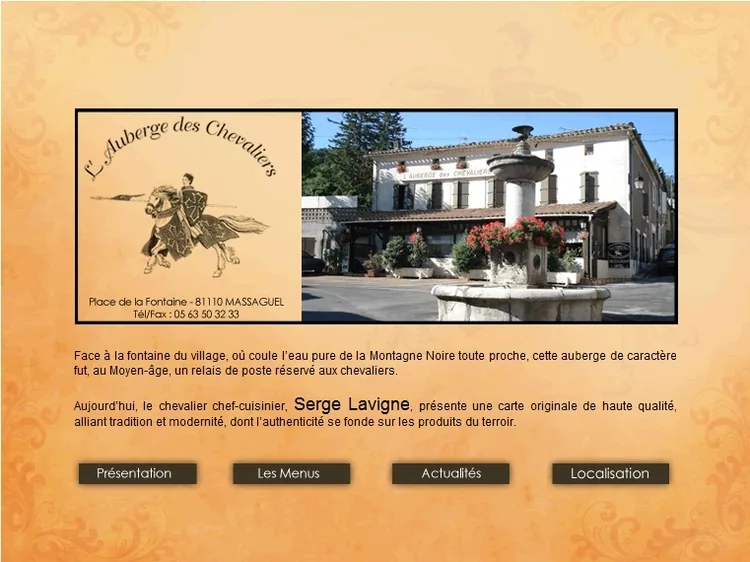 L'AUBERGE DES CHEVALIERS à Massaguel, Tarn (81)