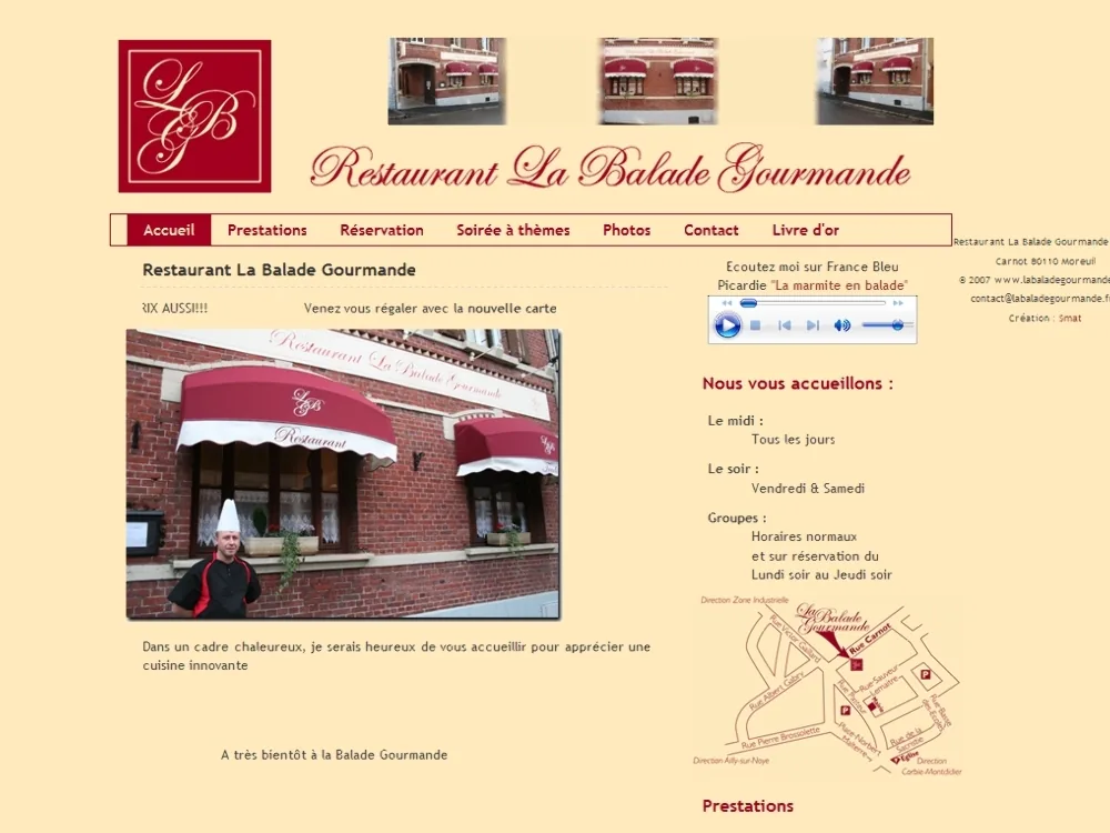 LA BALADE GOURMANDE à Moreuil, Somme (80)