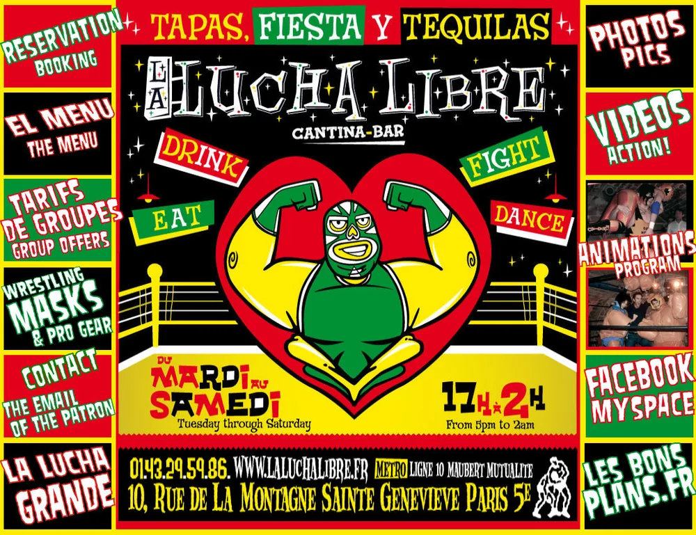 La Lucha Libre à Paris 5e (75)