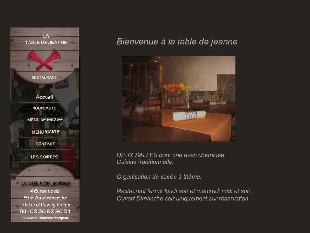 LA TABLE DE JEANNE à Pavilly, Seine-Maritime (76)