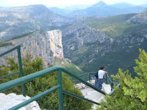 La Route des Crêtes à La Palud-sur-Verdon, Alpes-de-Haute-Provence (04)