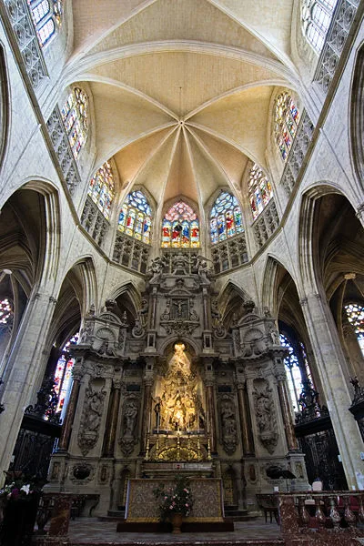 La Cathédrale Saint Etienne à Toulouse, Haute-Garonne (31)