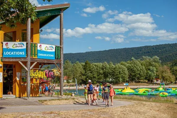 Lac de la Moselotte à Saulxures-sur-Moselotte, Vosges (88)