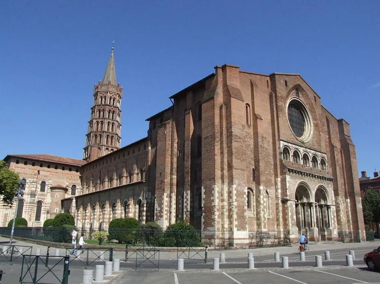 La Basilique Saint-Sernin à Toulouse, Haute-Garonne (31)