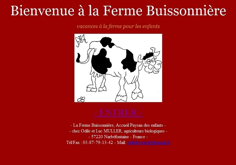 La Ferme Buissonniere à Narbéfontaine, Moselle (57)