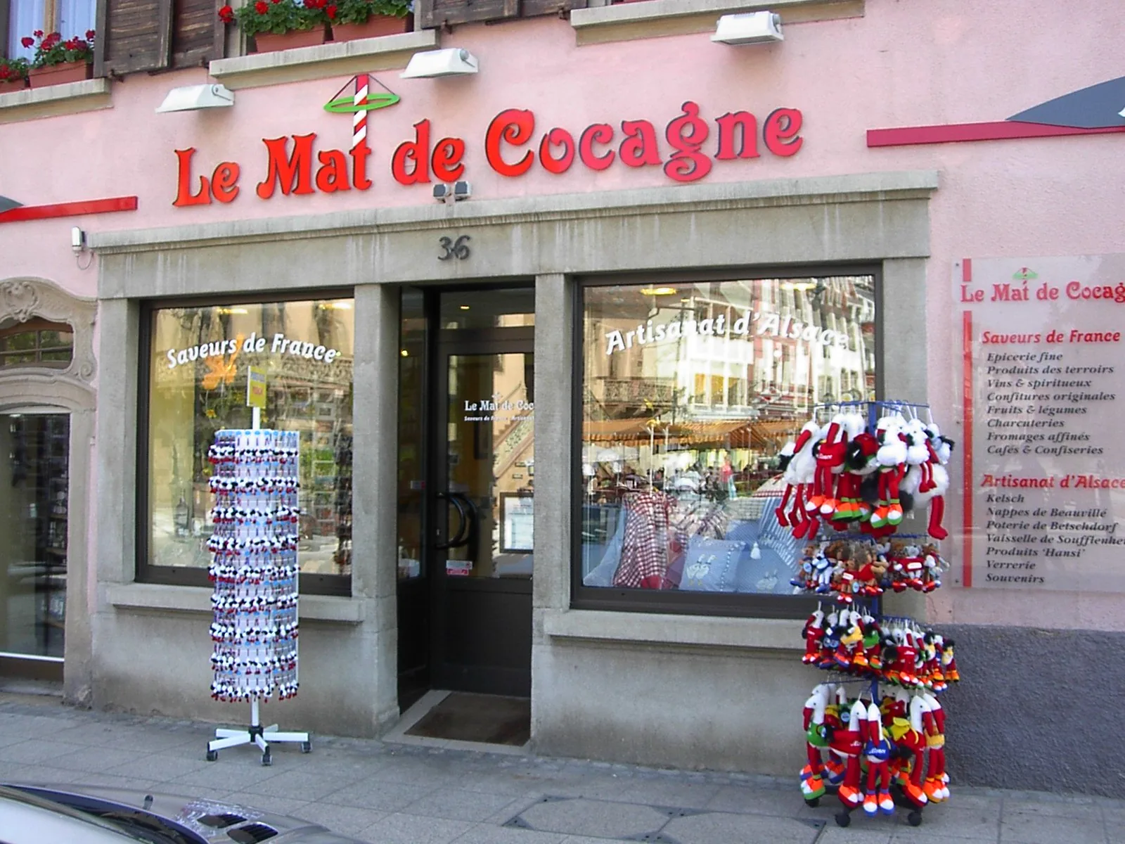 Le Mat de Cocagne à Molsheim, Bas-Rhin (67)
