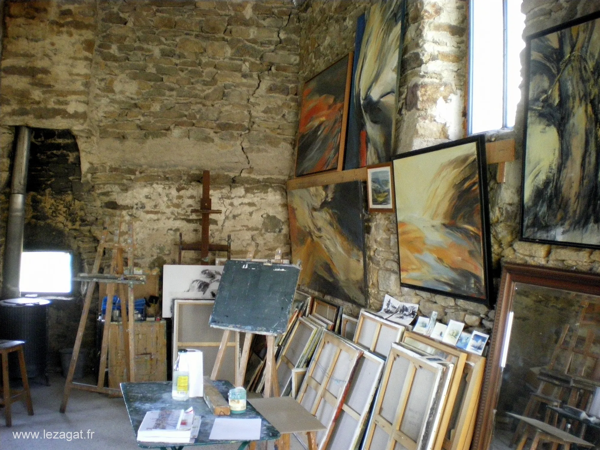 L'atelier de peinture