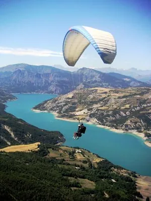 Les Ailes du Lac à Saint-Vincent-les-Forts, Alpes-de-Haute-Provence (04)