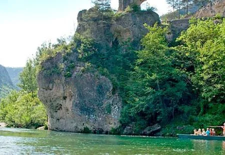 Les Bateliers des Gorges du Tarn à La Malène, Lozère (48)
