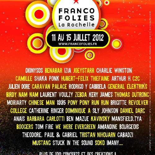 Les Francofolies à La Rochelle, Charente-Maritime (17)