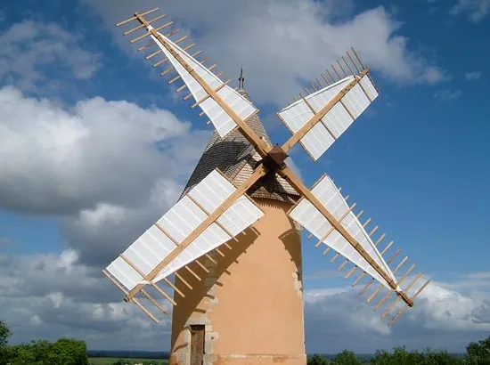 Le Moulin du Grand Puy à Lansac, Gironde (33)
