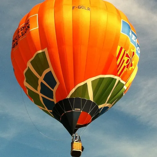 Les Montgolfières de la Méditerranée à Nîmes, Gard (30)