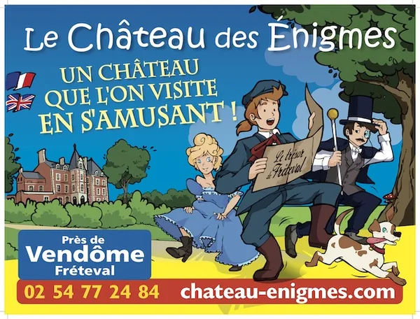 Le Château des Enigmes - Val de Loire à Fréteval, Loir-et-Cher (41)