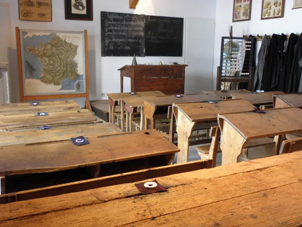 La salle de classe façon 1926 - Musée Paysan